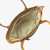 Borsa classic pape in paglia rafia - cammello