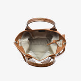 Borsa big sarda in pelle - cammello