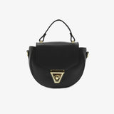 Borsa saddle in pelle - nero