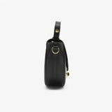 Borsa saddle in pelle - nero