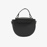 Borsa saddle in pelle - nero