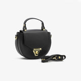 Borsa saddle in pelle - nero
