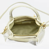Borsa classic in pelle - beige