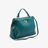 Borsa Classic in pelle - ottanio