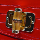 Borsa cappuccio in pelle