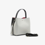 Cruela leather bag - multicolor