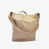 Borsa La grande in pelle - beige