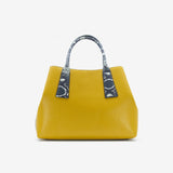 Borsa savana in pelle - senape