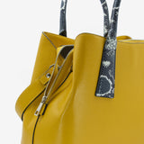 Borsa savana in pelle - senape