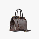 Imperiale Ledertasche - dunkelbraun