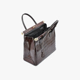 Imperiale Ledertasche - dunkelbraun