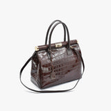 Imperiale Ledertasche - dunkelbraun