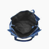 Borsa morbida in pelle - blu