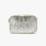 Borsa laminata in pelle