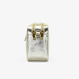 Borsa laminata in pelle