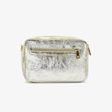 Borsa laminata in pelle