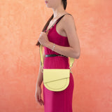 Borsa saddle in pelle