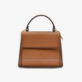 Borsa luna in pelle - cammello