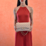 Borsa marta in pelle - rosa