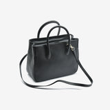 Borsa piccola Iris in pelle - nero