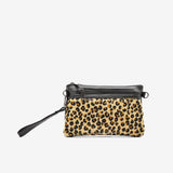 Pochette mini Macchia in pelle