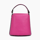 Borsa annalisa in pelle - fucsia