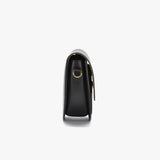 Borsa saddle in pelle - nero