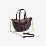 Borsa Spicchio in pelle