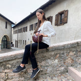 Borsa Spicchio in pelle