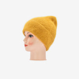 Berretto in misto cashmere e angora