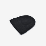 Berretto in misto cashmere e angora - nero