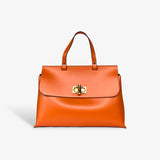 Borsa big cappuccio in pelle