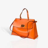 Borsa big cappuccio in pelle