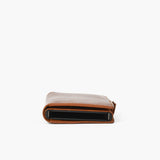 Portacarte mini wallet in pelle - cuoio