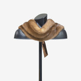 Sciarpa Classic in visone - marrone