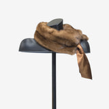 Sciarpa Classic in visone - marrone