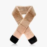 Sciarpa Elegant in visone - rosa