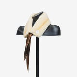 Scaldacollo mini in visone - beige