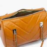 Leather trunk bag