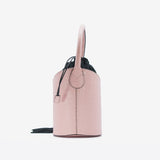 Secchiello Vera in pelle - rosa