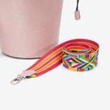 Secchiello Vera in pelle - rosa