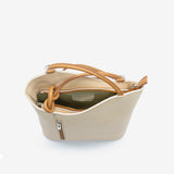 Borsa waves in pelle - rosa