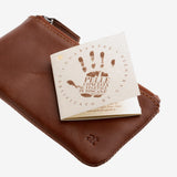 Astuccio portachiavi in pelle