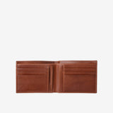 Leather bi-fold wallet