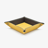 Svuotatasche in pelle - giallo