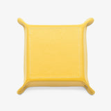 Svuotatasche in pelle - giallo