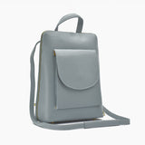 Zaino in pelle - grigio