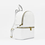 Zaino classic in pelle - bianco