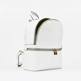 Zaino classic in pelle - bianco