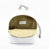 Zaino classic in pelle - bianco